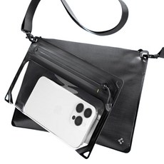 슈피겐 방수백 크로스백 AMP09746, 블랙, 1개