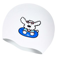 Rally Sports 矽膠泳帽 QRUC302, 1個, WHT