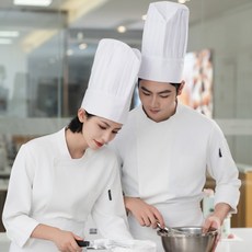 lovinglab 男女通用長袖廚師服 排水廚師服