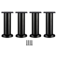 Stabil Polino 傢俱腳 8~12cm, 黑色, 4個