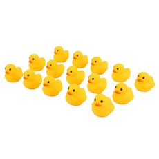 MY LITTLE TIGER 嬰幼兒小鴨洗澡遊戲玩具 15入, 呱呱鴨, 1個