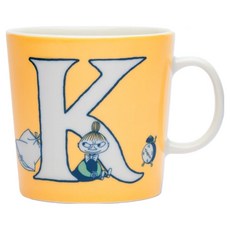 아라비아 무민 머그 ABC 400ml, K, 1개