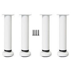 Stabil Polino 傢俱腳 12~18cm, 白色, 4個