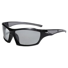 KODACHIEF 모던한 스포츠 선글라스, 다크그레이, 1개