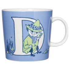 아라비아 무민 머그 ABC 400ml, D, 1개