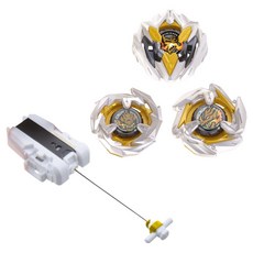 베이블레이드 X UX-00 아시아 스페셜 드랜 덱 배틀팽이 세트, 1세트, 혼합색상