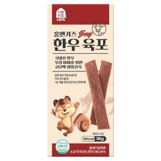 홈앤키즈 한우 육포 6p, 한우육포, 30g, 1개