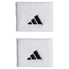 adidas 愛迪達 男款網球護腕 HT3910 2入, 白色 + 白色 + 黑色