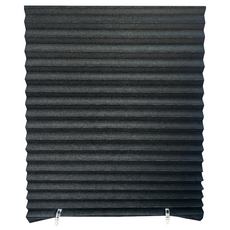 Trillionaire 無紡佈防風窗簾 黑色, 1個