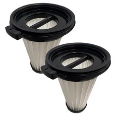 PUREBURG 淨博 替換用HEPA集塵濾網 適用Hitachi 日立 免紙袋型無線吸塵器, 2個, PV-X90P PV-X95N