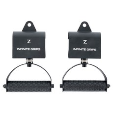 ZERO TO HERO 健身無限握把, 2個, 黑色