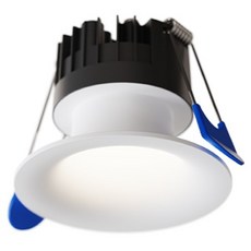 비츠조명 COB 크로이 다운라이트 매입등 4000K 10W 75mm, 화이트 + 주백색, 1개