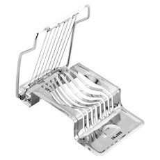 ibili Clasica 不鏽鋼水煮蛋切片器, 1個, 銀色