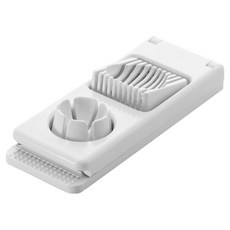 EXCELSA Abili 2in1水煮蛋切片器, 1個, 白色