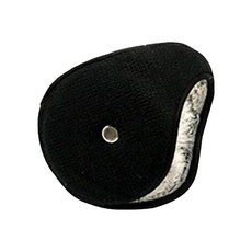 인콘트로 니트 방한 귀마개, 검정색, 1개