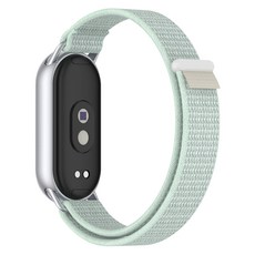 스페이스쉴드 풀탭 스포츠루프 밸크로 패브릭 나일론 스트랩, 민트, 1개
