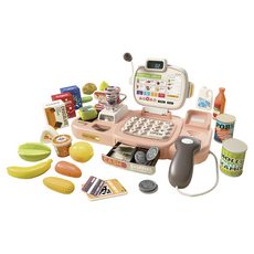 Beibe Good 兒童收銀機, 1套, 粉色