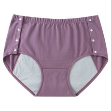 KOVIRA 老人用防水內褲 紫色, 1個, 1入, M