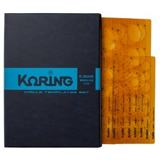 KORING 圓形綜合模板 K-800S 8p, 1個