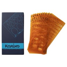 KORING 橢圓形模板 小型 K-200S 10入, 1個