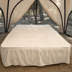 韓國 Tendre 智慧可水洗碳纖維電熱墊 露營電熱毯 床用電熱墊, 單人(100 x 200 cm), 艾弗寧象牙白