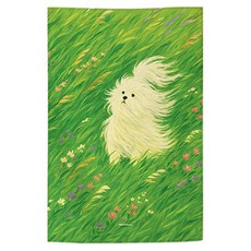 어번던스 견종백과 강아지 일러스트 패브릭 포스터 가리개 커튼 포스터, GM 871039