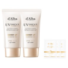 달바 워터풀 톤업 선크림 커버 베이지 SPF50+ PA++++, 50ml, 2개 50ml, 2개