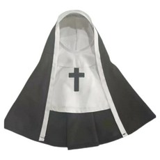 寵物裝扮用修女服, 1個, 單一顏色