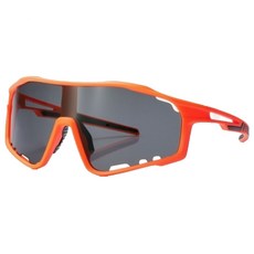 Daparang 運動戶外防風防水自行車太陽眼鏡 HJ0728, 橘色, 1個