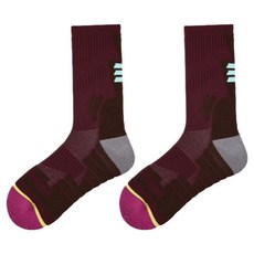 俐落運動襪, 1個, S0008 紅棕色