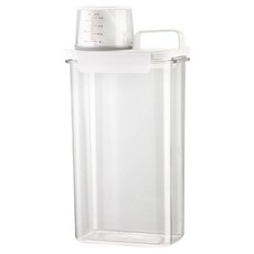 Mongguming 洗衣精壓克力大型收納盒, 透明, 1個