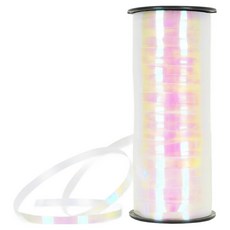 파티짱 컬링 리본 풍선 끈, 펄화이트, 90m, 1개