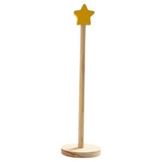 미르홈퍼니 원목 키친타올 홀더 머리띠 머리끈 정리, 스타, 1개