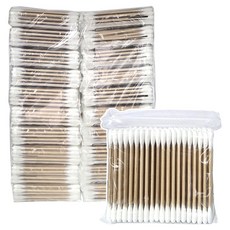 D-tips 木製棉花棒, 100入, 20個