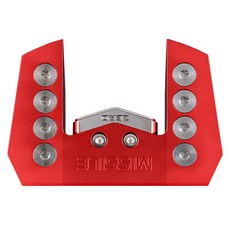 MISSILE GOLF 高爾夫 Zero Torque 推桿 左打 紅色 83cm, 2度