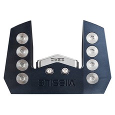 MISSILE GOLF 高爾夫 零扭矩 推桿 左手 海軍藍 88cm, 2度