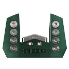 MISSILE GOLF 高爾夫 Zero Torque 推桿 左手 綠色 88cm, 2度