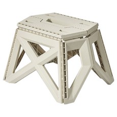 American Road 戶外露營釣魚用折疊塑膠椅 S BRP1435, 1個, 白色