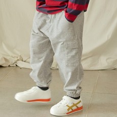 unifriend 日常迷你毛圈布束口工裝褲