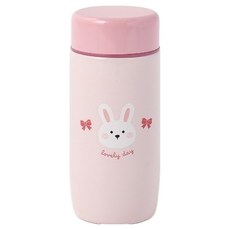 모던하우스 미니 보온병, 리본래빗, 200ml, 1개