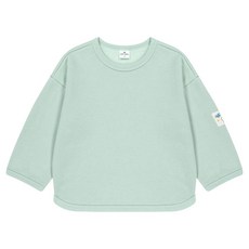 Milk Baby Milk Baby搭配方便的溫暖刷毛大學T