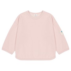 Milk Baby Milk Baby搭配方便的溫暖刷毛大學T