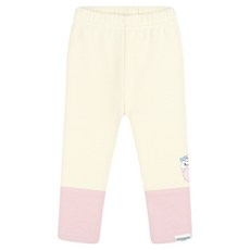 Milk Baby Momorei 漂浮愛心人造貂絨刷毛內搭褲