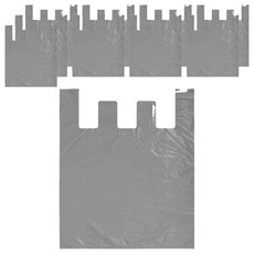 야무진 대용량 이사 비닐봉투 그레이, 10개, 240L