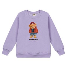 nykids 兒童刷毛大學T恤 W384