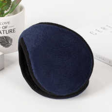 紅柿流通 防寒防風耳罩 類型1, 2個, 深藍色