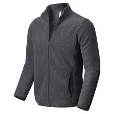 M.N.C 男女通用刷毛開襟拉鍊外套 MDJK174NK