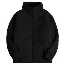 M.N.C 男女通用基本款刷毛拉鍊外套 MDJK306WS