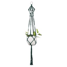 恐龍壁掛繩彩色網花盆架 款式7, 單色, 一層