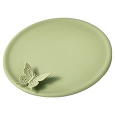 SP SAUCE 蝴蝶造型矽膠杯蓋, 1個, 綠色